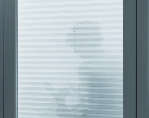 Transparente Plissees. Maximale Lichtdurchlässigkeit. Leichter Sichtschutz.