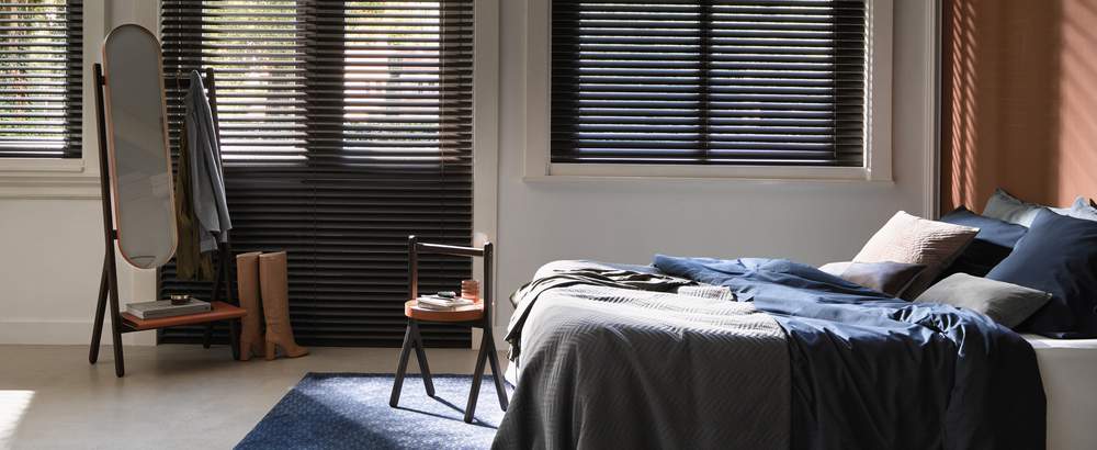 Jalousie Schlafzimmer